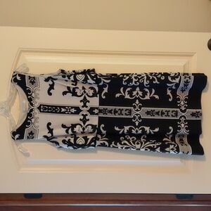 Donna Morgan Black And White Dress